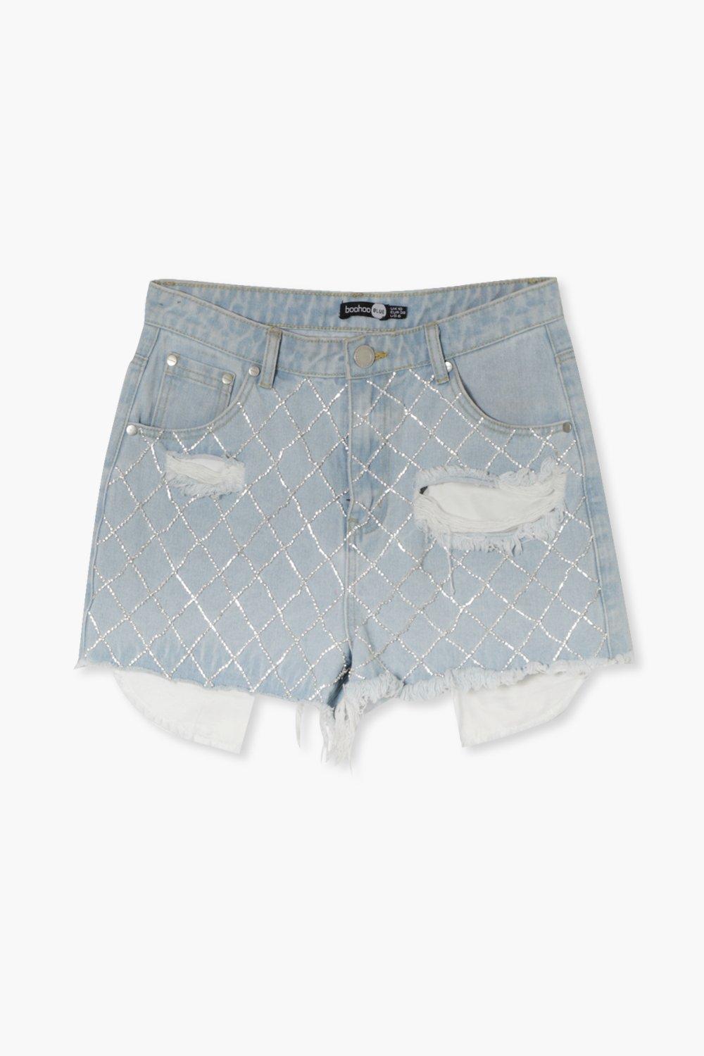 Bedazzled deals jean shorts